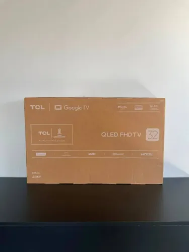 Smart TV TCL 32 Polegadas QLED Full HD Google TV Nova a Pronta entrega