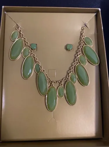 Conjunto Colar e brinco Morana