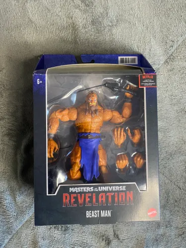 Figura de Ação Beast Man (Homem-Fera)master of The universe Original Mattel