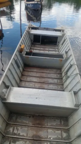 Barco de alumínio barra chata