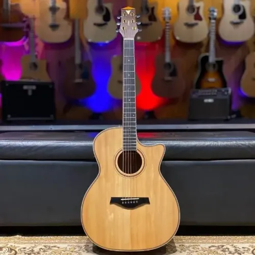 Violão PHX Aço Eletroacústico Captação Fishman Tampo Sólido