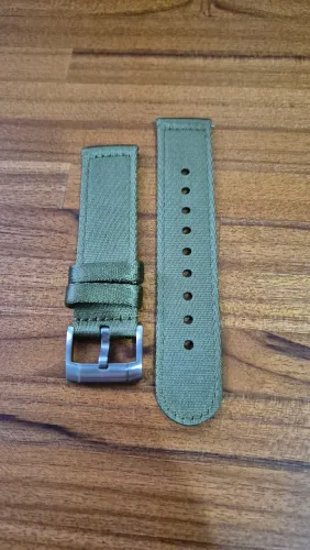 Pulseira de relógio importada em nylon 22mm