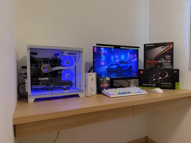 Setup gamer completo - RTX 4060 ti