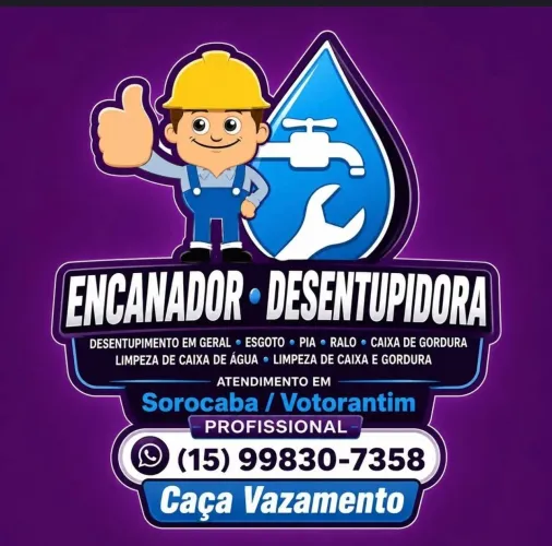 Encanador profissional Sorocaba Votorantim região !