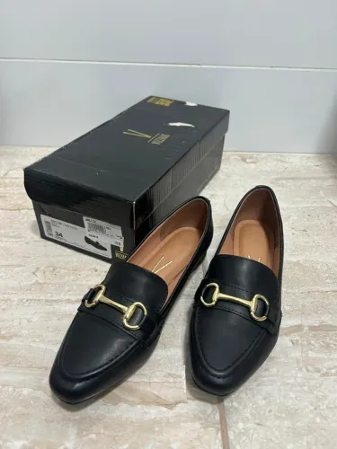 mocassim vizzano preto 34