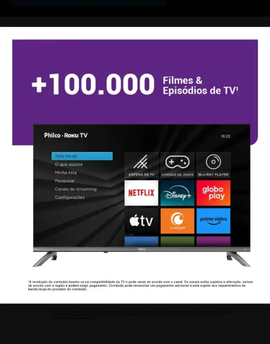 Tv smart 32 polegadas