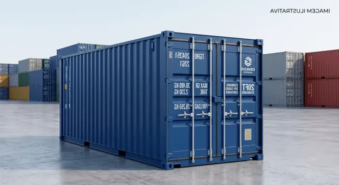 Container DRY 20 pés - 6 metros