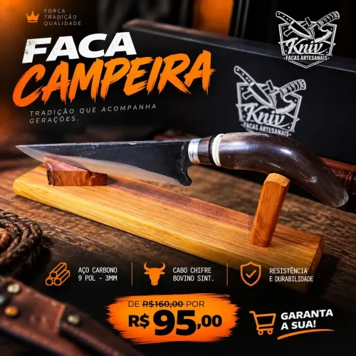 Cozinha e churrasco F@c@ campeira carbono