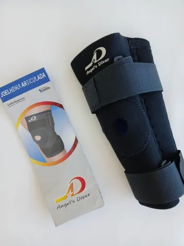 Joelheira Articulada Neoprene Angel Diver - Promoção!