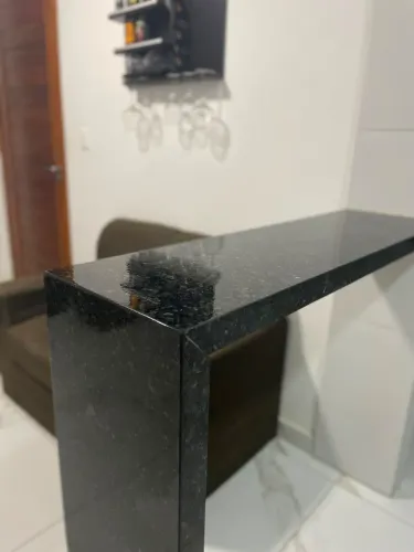 Balcão americano de granito Verde Ubatuba