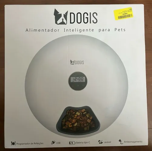 Comedor automático - Alimentador Automático Dogis Lite para Alimentos Úmidos e Sachê