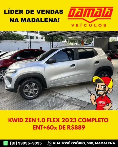 Renault Kwid Zen 1.0 Flex 12V 5P Mec. 2023