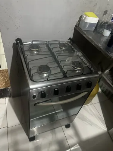 Fogão INOX 4 Bocas elétrico atlas