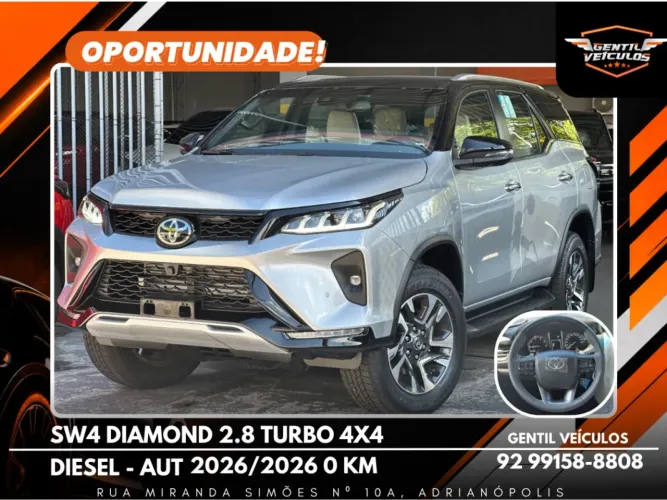 Toyota Hilux SW4 Diamond 2.8 TB 4X4 Die. Aut. 2026