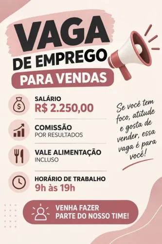 Vaga de emprego