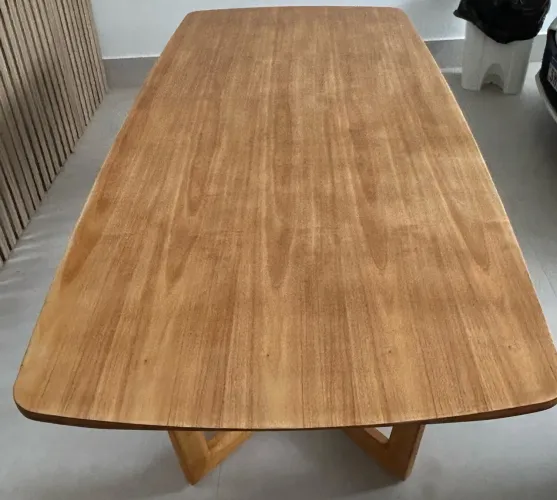 Mesa 8 lugares 100 % madeira maciça
