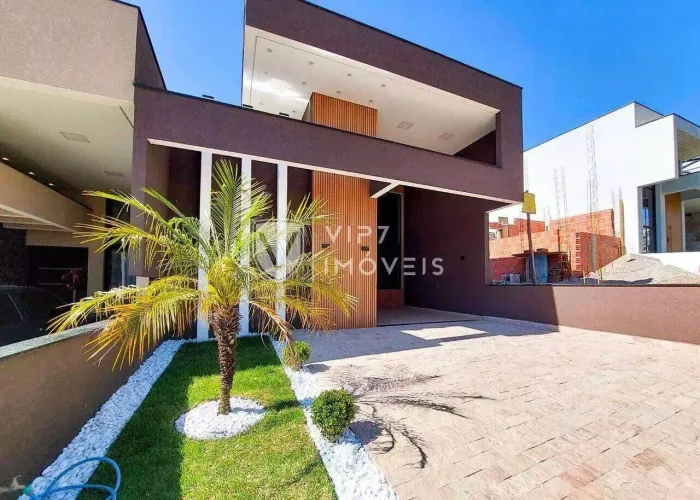 Casa de Condomínio à venda, 3 quartos, 1 suíte, 2 vagas, Jardim Residencial Villagio Ipane