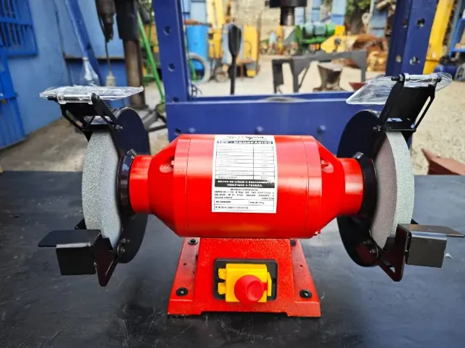 Esmeril de bancada com motor 1 cv 