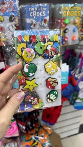 Pins Para Crocs Mário Bros Importado
