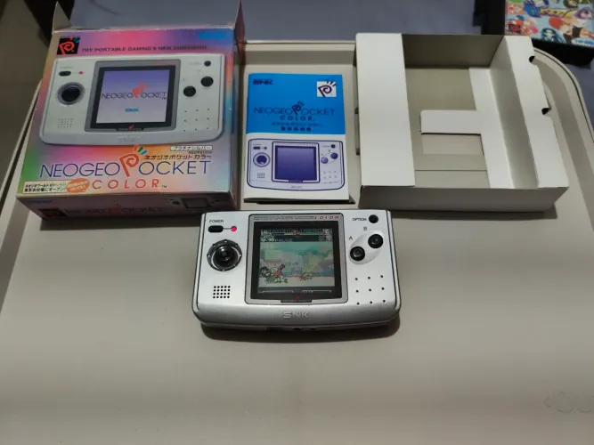 Neo Geo Pocket Color Prata 