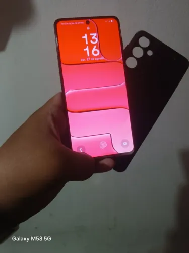 SANSUNG M55 256GB 5G SNAPDRAGON BIOMETRIA NA TELA SEM AVARIAS