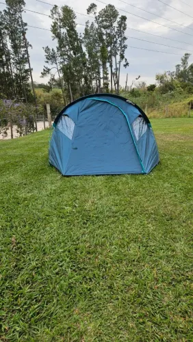 Barraca Quechua MH100 Fresh&black, 3P