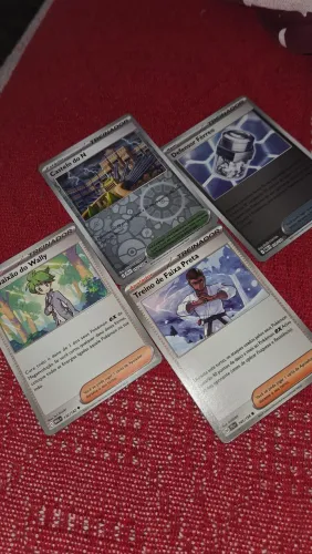 4 cartas de treinador- Pokemon TCG