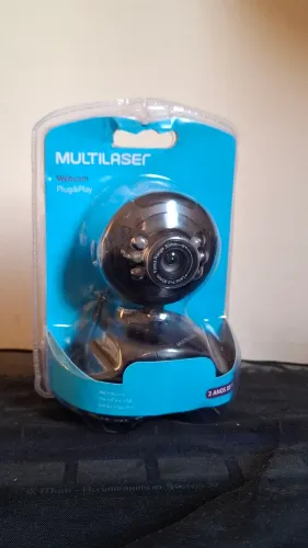 Webcam 16mp c/ Microfone e Led