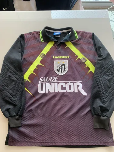 Camisa do Santos FC de goleiro 1998 Zetti