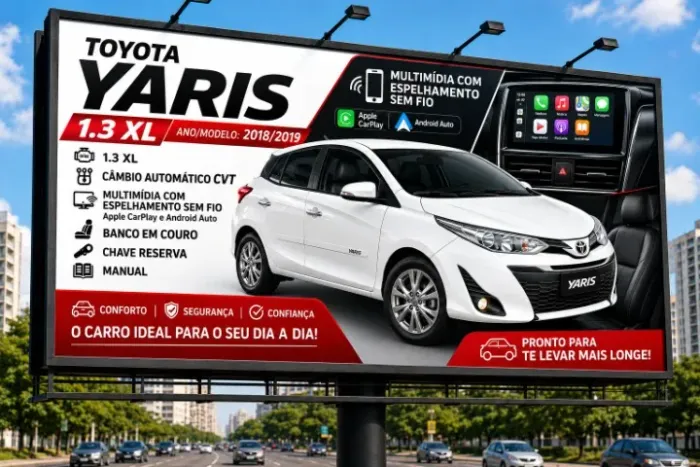Toyota Yaris XL Plus Tech 1.3 Flex 16V Aut. 2019