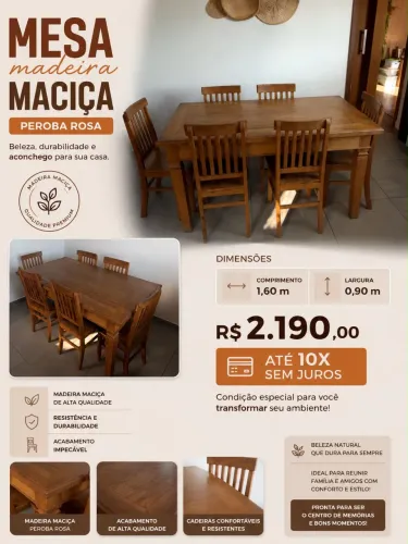 Rack madeira maciça