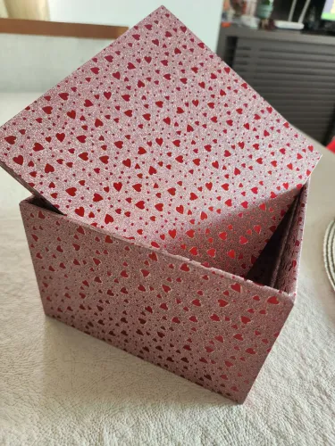 Caixa decorada MDF