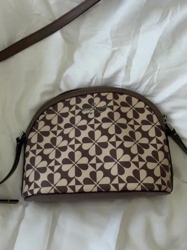 kate spade new york hollie spade clover geo dome crossbody
