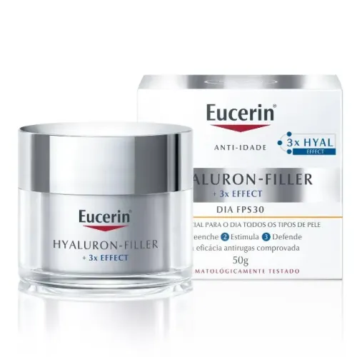Creme Facial FPS 30 Antirugas Eucerin Hy-fi 3x Effect Dia 50ml (Novo original)