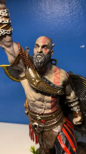 Action Figure Kratos God Of War Ragnarok Estatua 