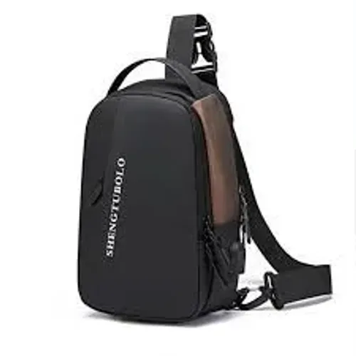 Pochete de Ombro Unissex com usb