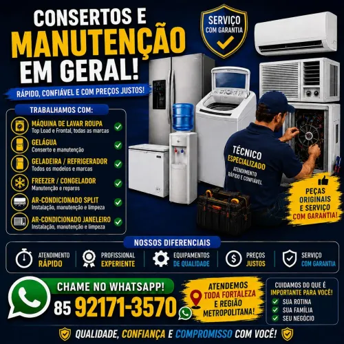 Instalação e conserto de ar condicionado