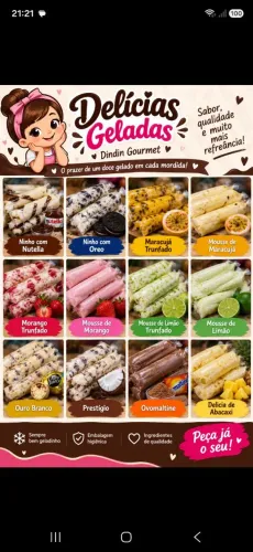 Fabricamos Dindin Gourmet para Revenda