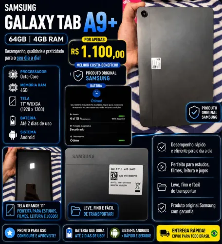 Tab Galaxy A9 +