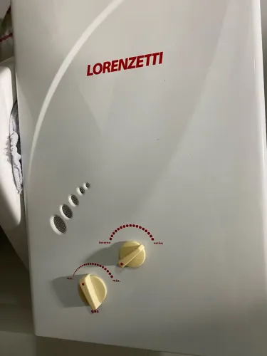 AQUECEDOR A GÁS LORENZETTI 
