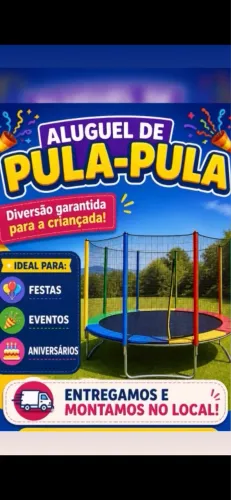 Aluguel de pula pula e piscina de bolinhas