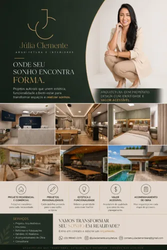 Projeto de interiores para espaços pequenos e funcionais ?