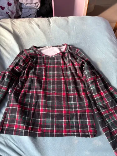 Blusa de frio quadriculada