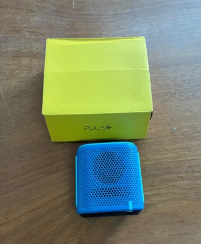Caixa De Som Pulse Portátil Bluetooth Sound SP237 Azul