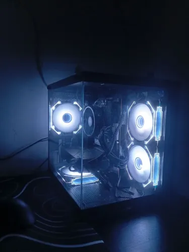 Gabinete hayom com 4 fans inclusas