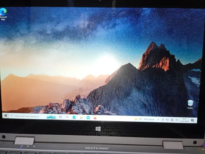 Notebook Multilaser 2 em 1( vira tablet)