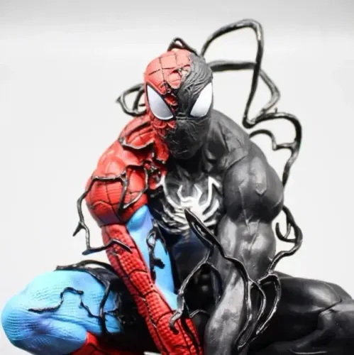 Estátua Simbionte Venom Do Homem-aranha, 37 Cm, Com Luz
