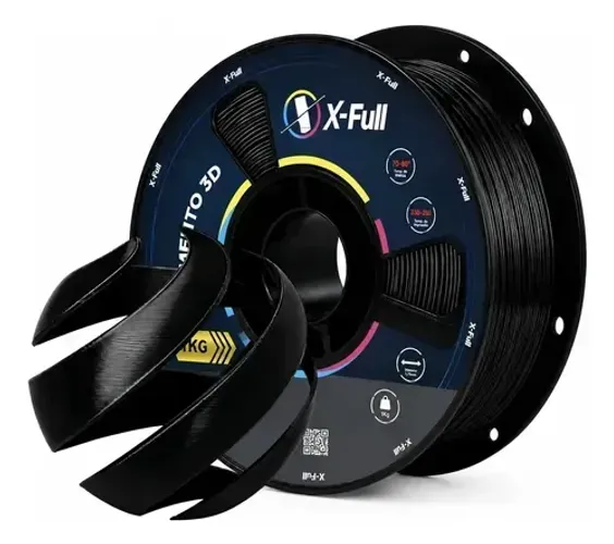 Filamento PLA Preto 1kg