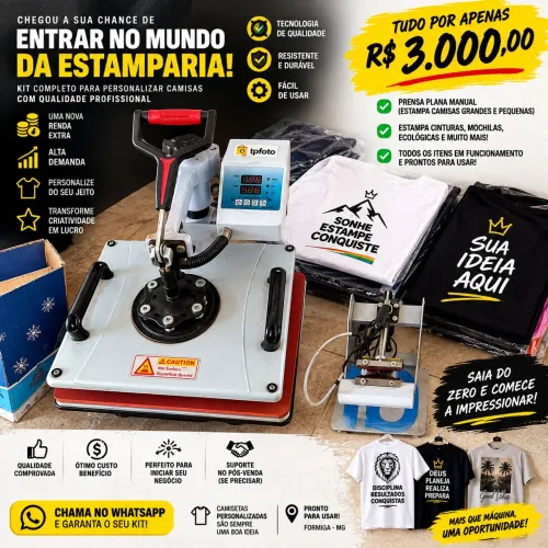 Estampa de roupas + camisas