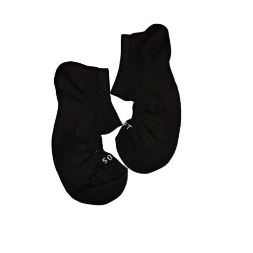 Meia Canoa Macia Adulto Soft Juvenil Tamanho 34-38 Preto 712PRETA